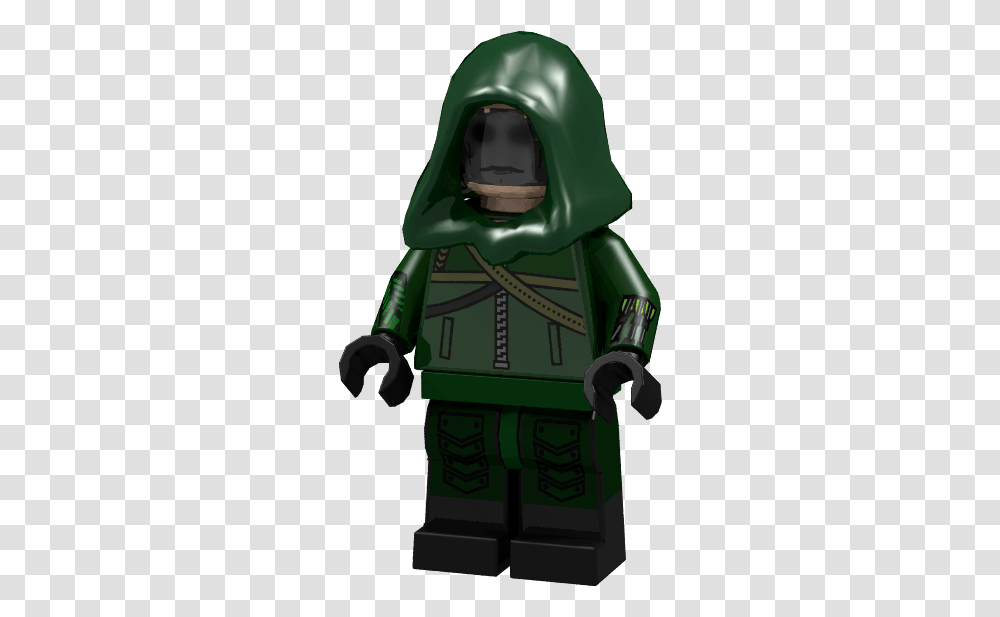 Download Lego Ideas Product Deathstroke Lego Cw Green Arrow, Helmet, Clothing, Apparel, Toy Transparent Png