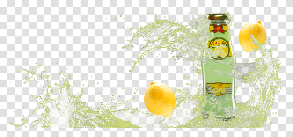 Download Lemon Juice Drink Water Splash Full Size Water Splash, Citrus Fruit, Plant, Food, Egg Transparent Png