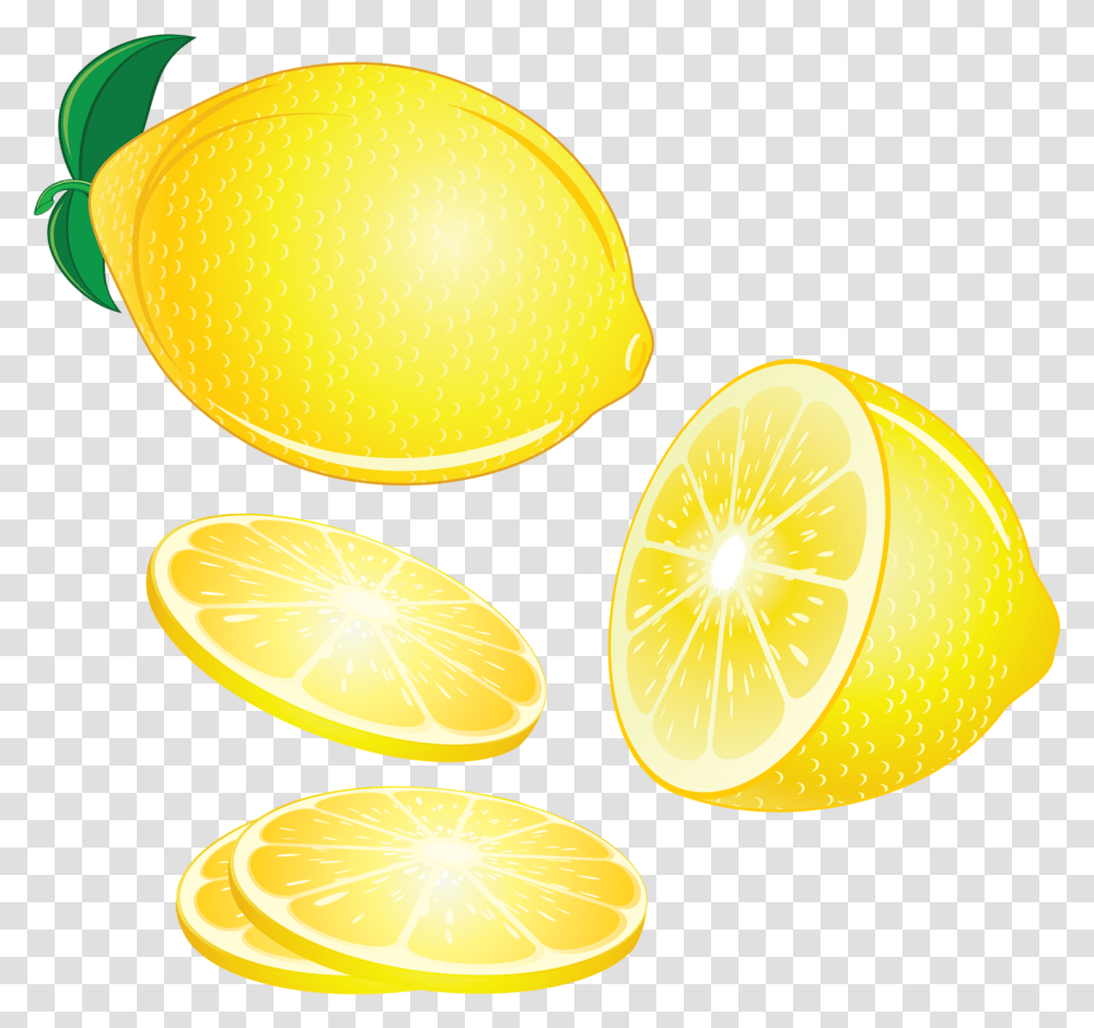 Download Lemons Clipart Yellow Vegetable Clip Art Yellow Lemon Animated, Citrus Fruit, Plant, Food Transparent Png