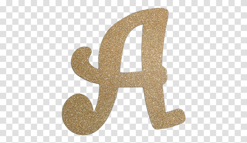 Download Letter A Glitter Image Diamond Letter A Gold, Alphabet, Text, Cross, Symbol Transparent Png