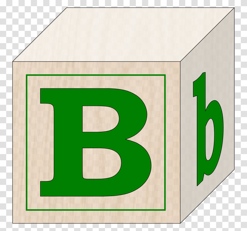 Download Letter B Block Clipart Clip Art Rectangle Clipart Free, Number, Alphabet Transparent Png