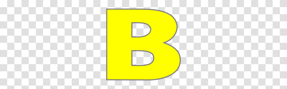 Download Letter B Color Yellow Clipart Letter Alphabet Clip Art, Number, Light Transparent Png