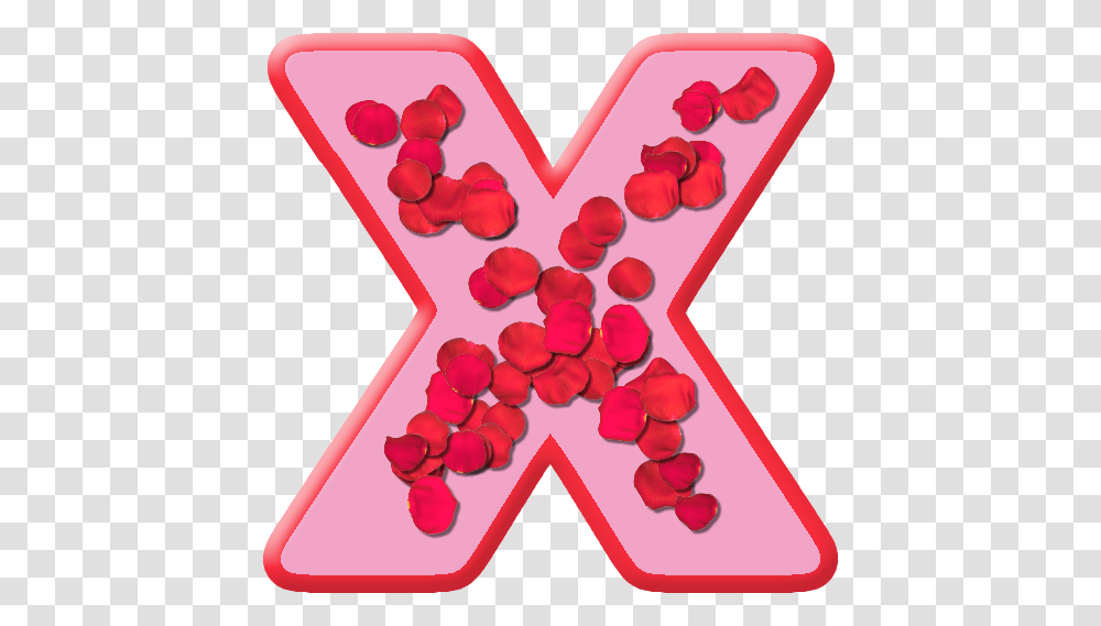 Download Letter X Pink Clipart Letter Alphabet Letter, Heart, Envelope, Greeting Card, Mail Transparent Png