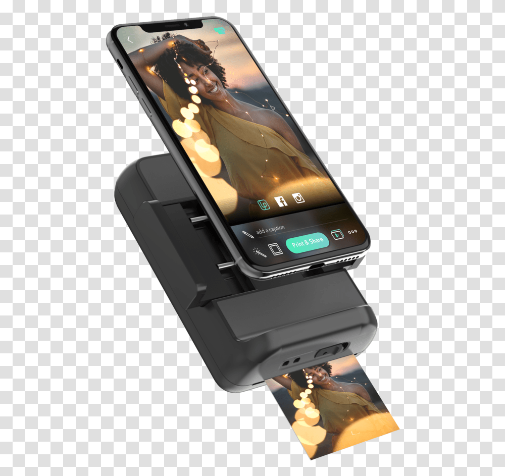 Download Lifeprint Instant Print Camera For Iphone Iphone, Mobile Phone, Electronics, Cell Phone, Machine Transparent Png