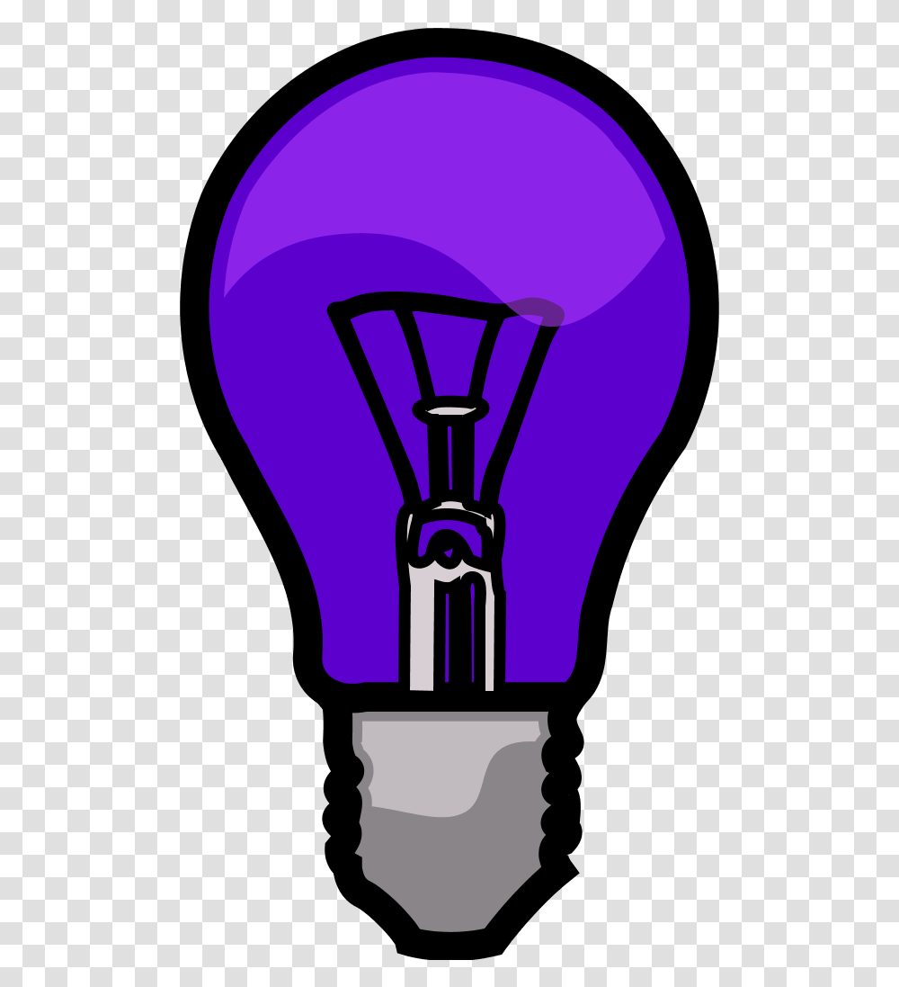 Download Light Bulb Clipart Purple Idea Light Bulb Solid Light Bulb Clip Art, Lightbulb, Lamp, Lighting Transparent Png