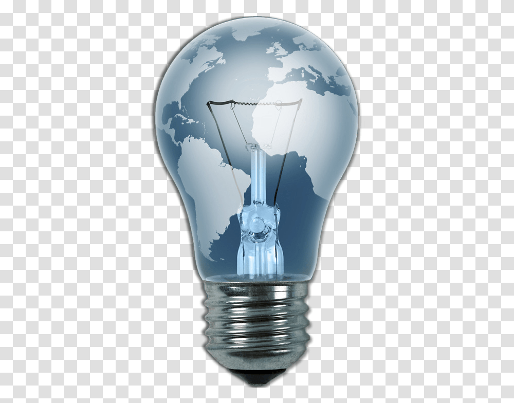 Download Light Bulb Images Earth Light Light Bulb Earth, Lightbulb, Helmet, Clothing Transparent Png