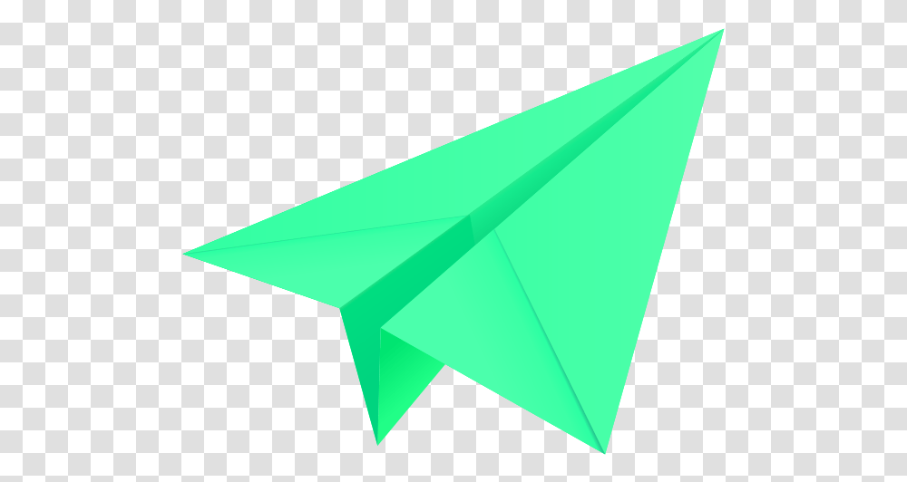 Download Light Green Paper Plane Aeroplane Vector Light Blue Paper Airplane, Art, Origami, Triangle,  Transparent Png