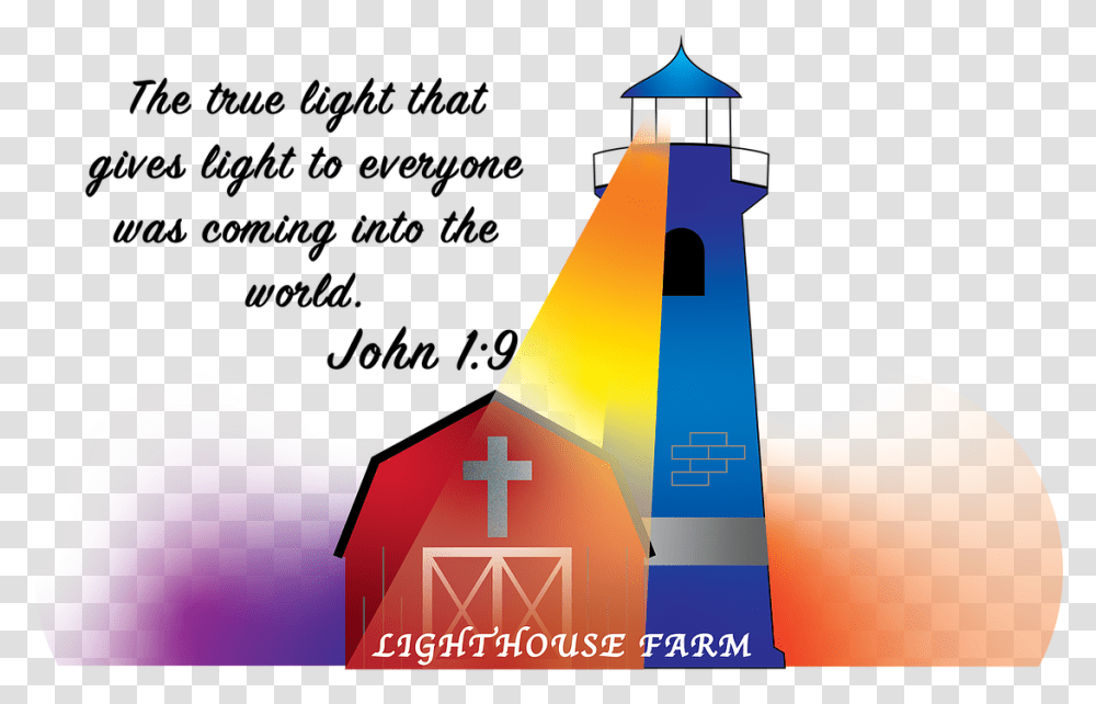 Download Lighthouse Farm Lighthouse Image With No Lighthouse, Architecture, Building, Church, Symbol Transparent Png