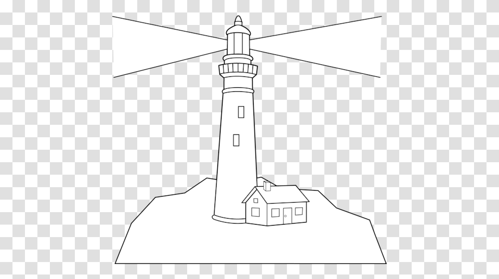 Download Lighthouse Image Clipart Free Outline Of A Lighthouse, Architecture, Building, Tower, Beacon Transparent Png