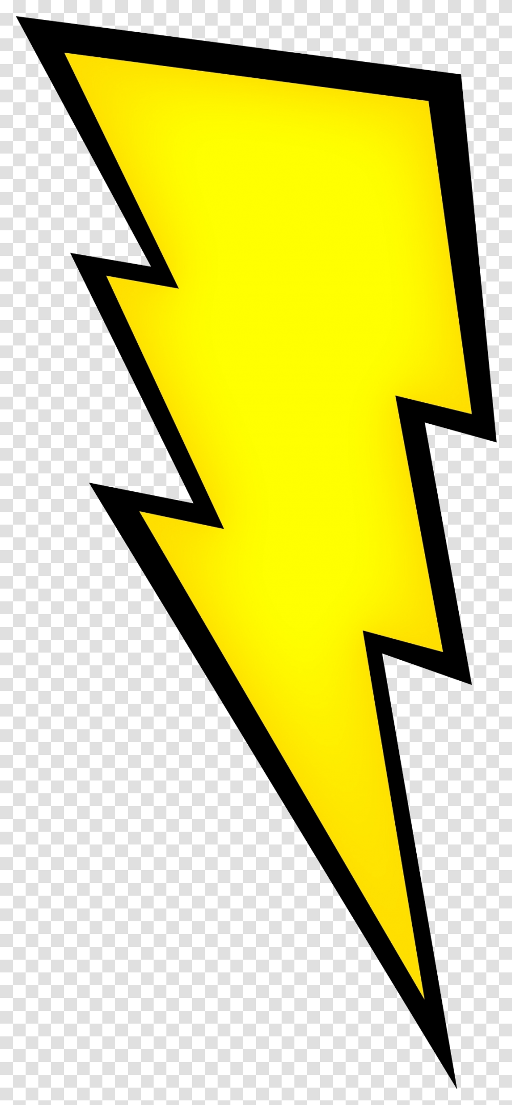 Download Lightning Bolt Clipart Cliparts For You Lightning Clipart, Symbol, Star Symbol, Cross, Sign Transparent Png