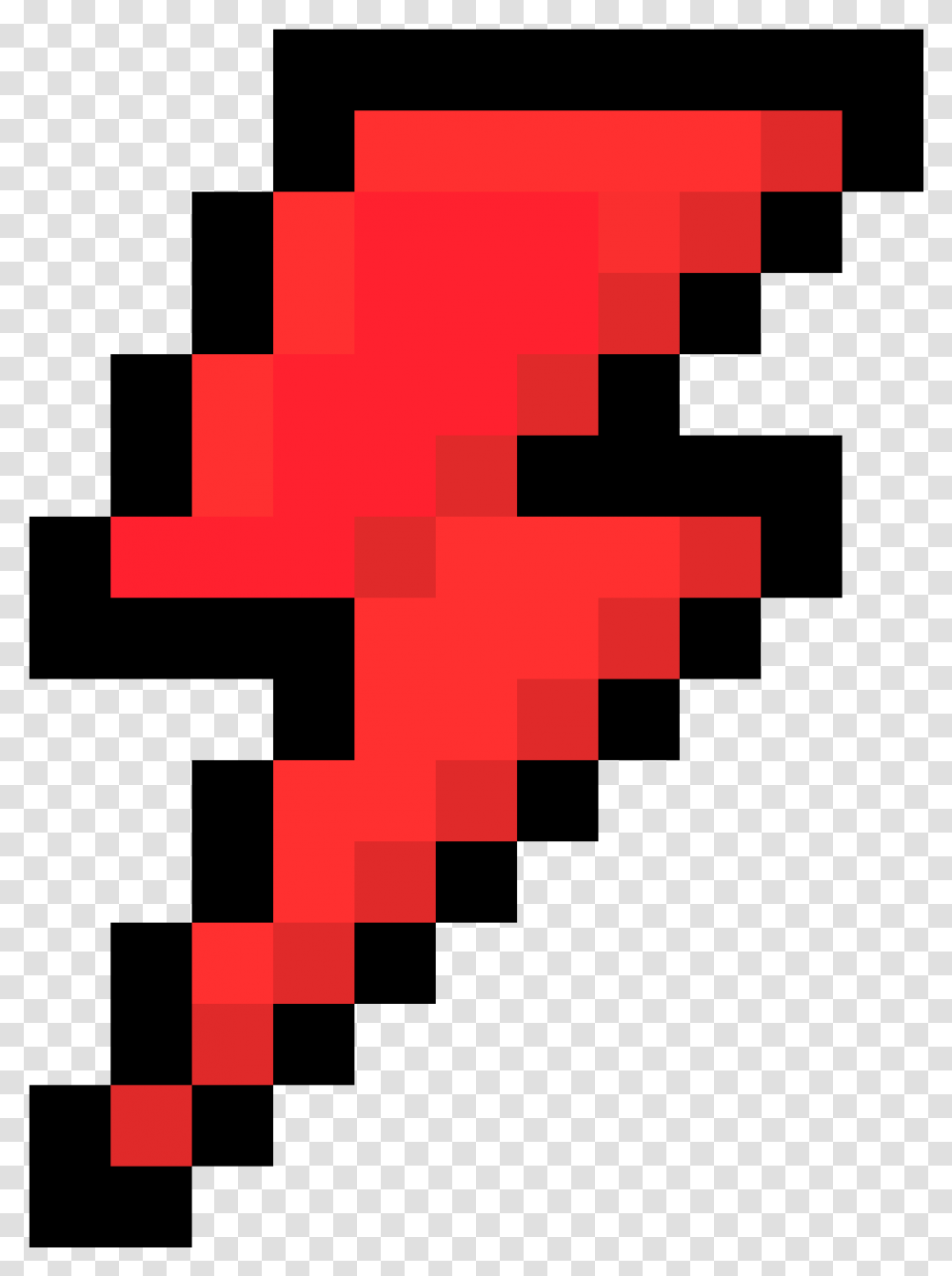 Download Lightning Bolt Pixel Lightning Bolt Image Kawaii Pixel Art Strawberry, Pac Man, Logo, Symbol, Trademark Transparent Png