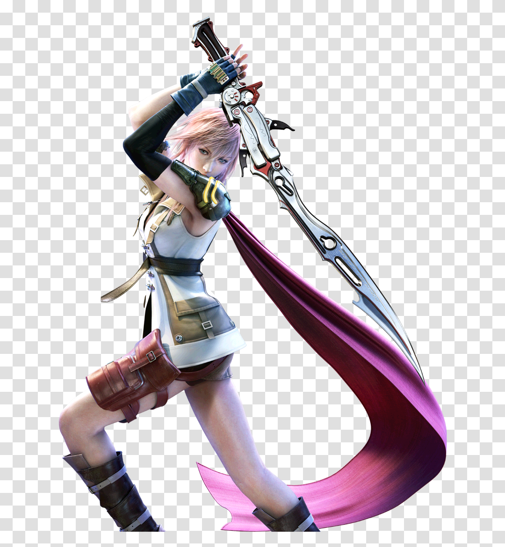 Download Lightning Xiii Action Render Lighting Final Fantasy 13, Leisure Activities, Dance Pose, Person, Human Transparent Png