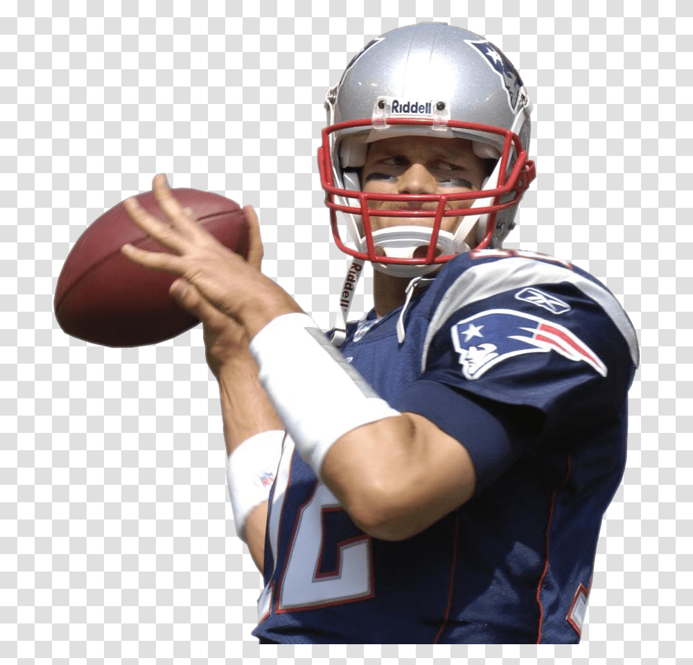 Download Liked Like Share Tom Brady Throwing, Helmet, Clothing, Apparel, American Football Transparent Png