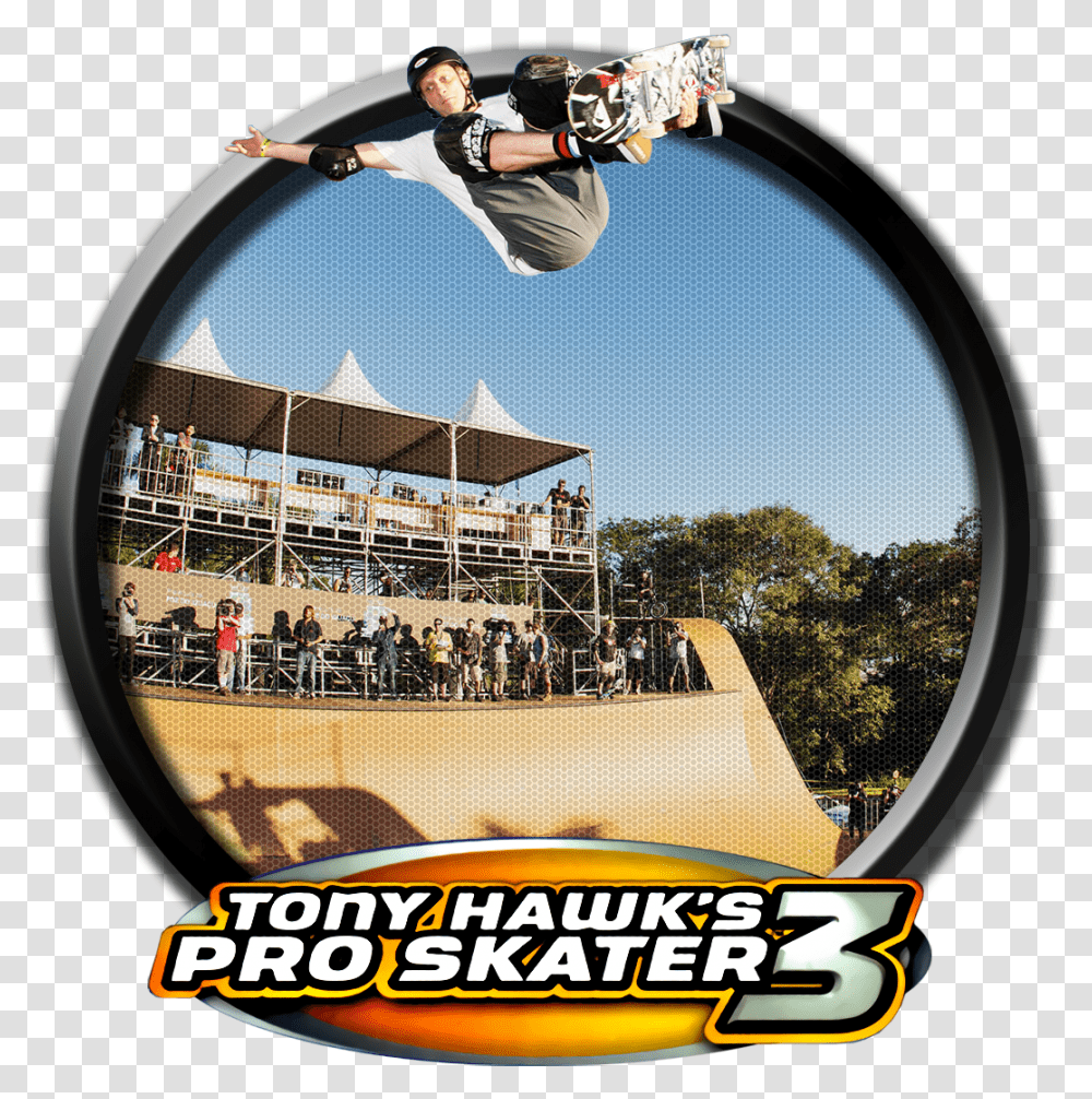 Download Liked Like Share Tony Hawk Pro Skater 3 Image Tony Hawks Pro Skater 3 Hd, Person, Human, Vehicle, Transportation Transparent Png