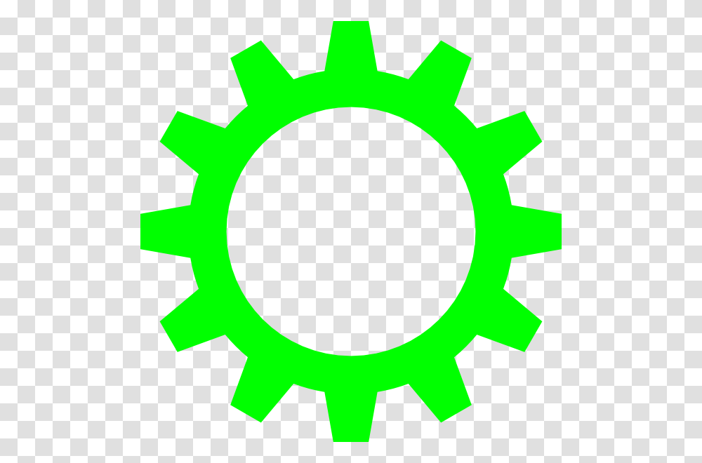 Download Lime Green Cogwheel Clipart, Machine, Gear, Cross Transparent Png