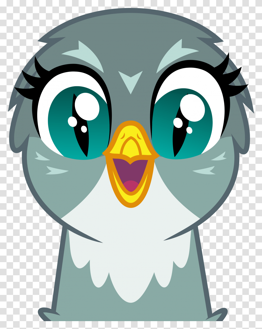 Download Link From Angry Cat Noises Meme My Little Pony Mlp Gabby Cute, Face, Graphics, Art, Animal Transparent Png
