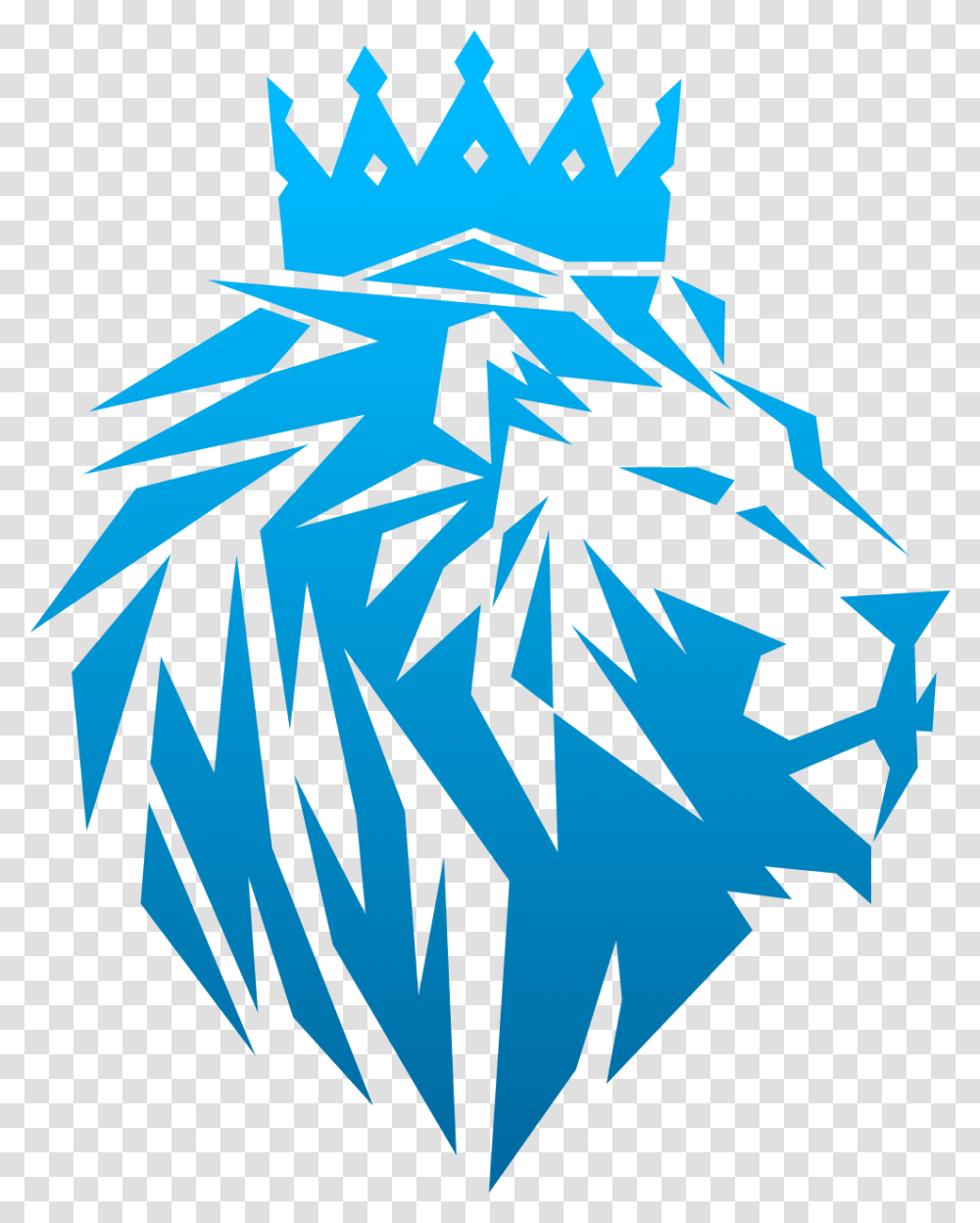 Download Lions Legacy Blue Lion Logo, Graphics, Art, Poster, Advertisement Transparent Png