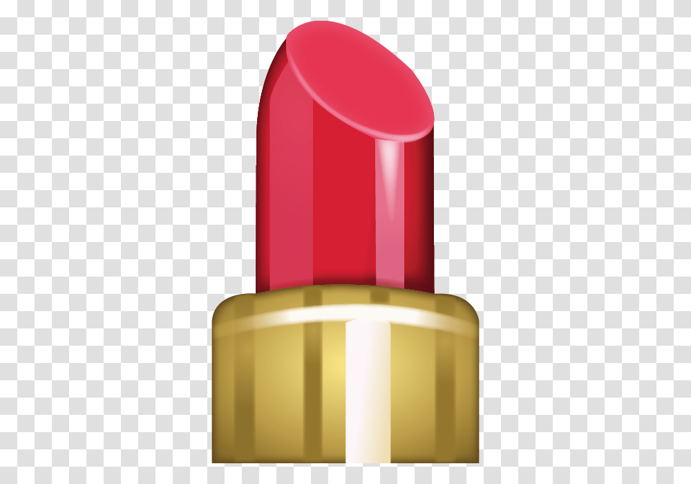 Download Lipstick Emoji Icon Emoji Island, Cosmetics Transparent Png