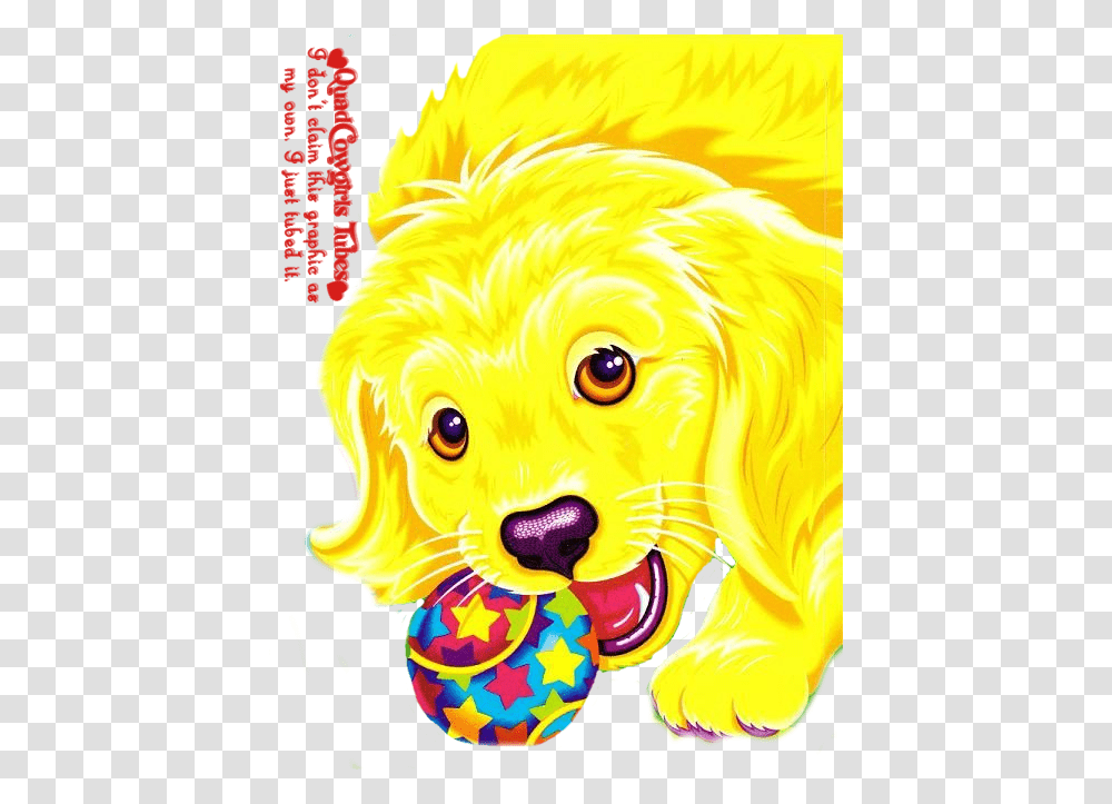Download Lisa Frank Tubes Happy, Graphics, Art, Dog, Pet Transparent Png