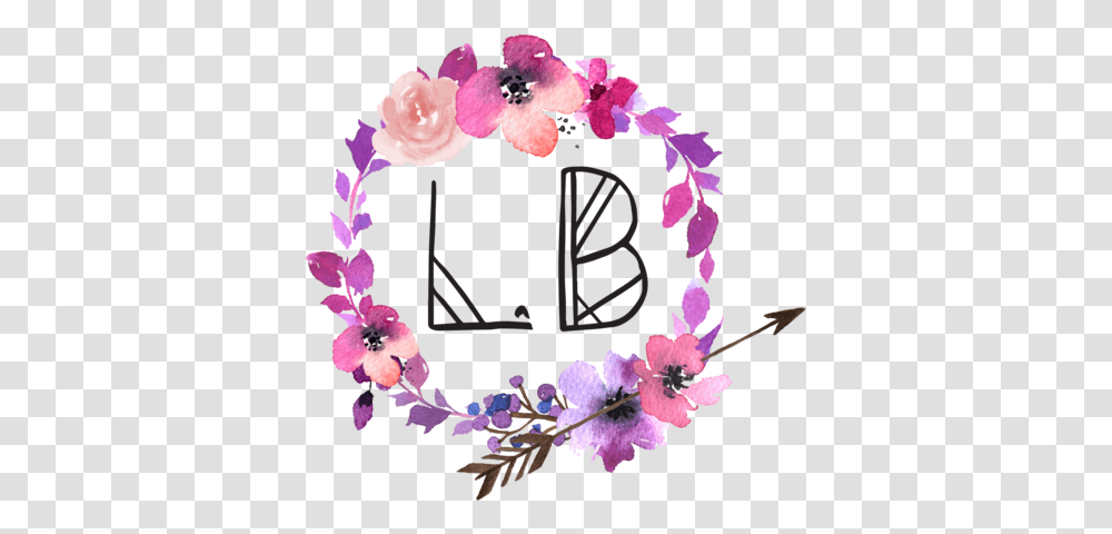 Download Little Boho Flower Co Rosa Korallenrote Lila Clip Art, Plant, Blossom, Flower Arrangement, Ornament Transparent Png