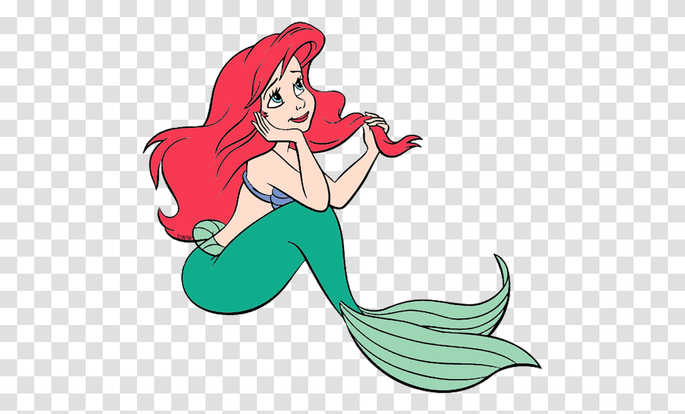 Download Little Mermaid Clipart Ariel Mermaid Clip Little Mermaid, Person, Human Transparent Png