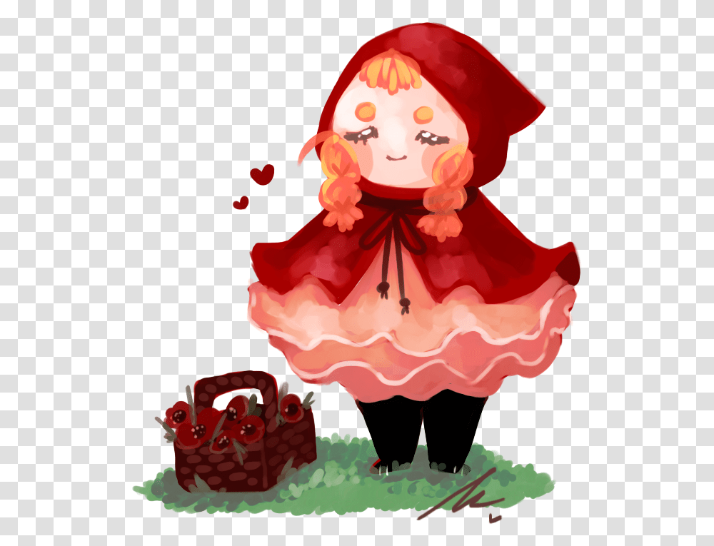 Download Little Red Riding Hood Illustration, Clothing, Dress, Performer, Plant Transparent Png