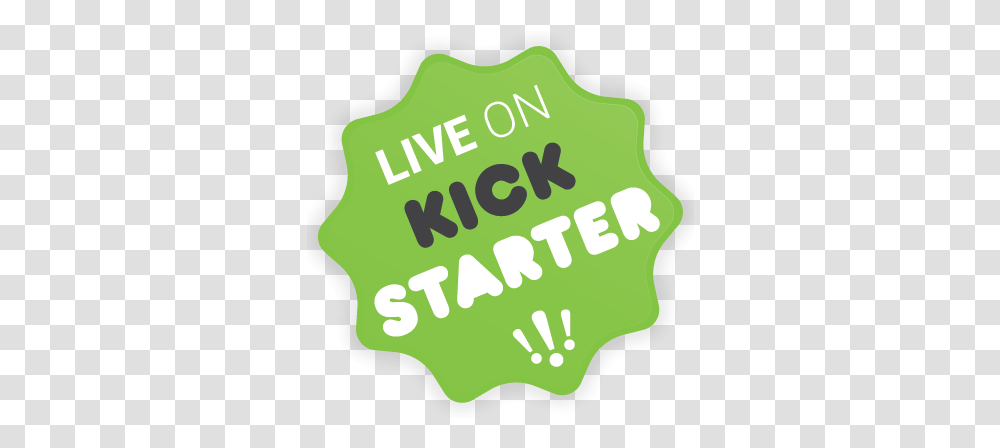 Download Live Now Vector Kickstarter Logo, Label, Text, Sticker, Plant Transparent Png