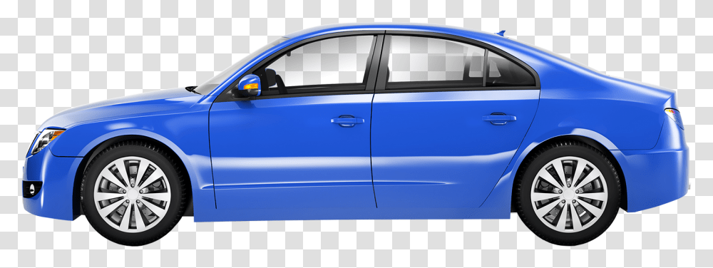 Download Live Remote Video Monitoring Blue Car Side View, Tire, Wheel, Machine, Sedan Transparent Png