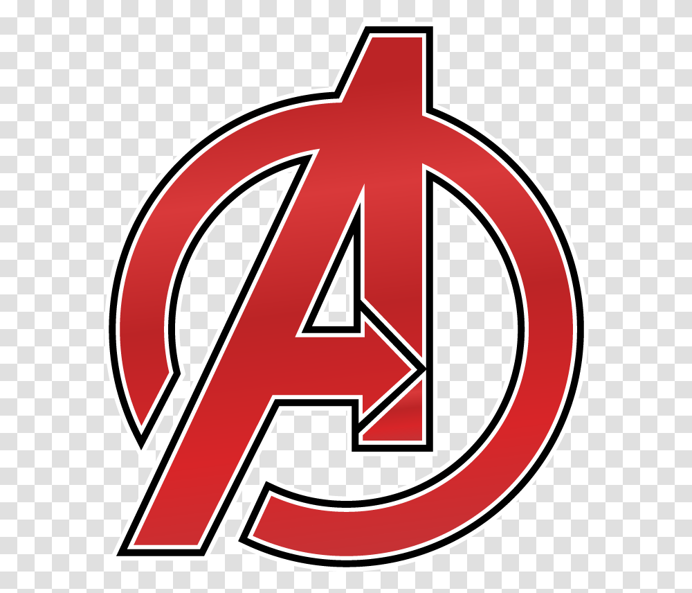 Download Logo Captain Hulk America Thor Avengers Logo, Symbol, Trademark, Text, Star Symbol Transparent Png