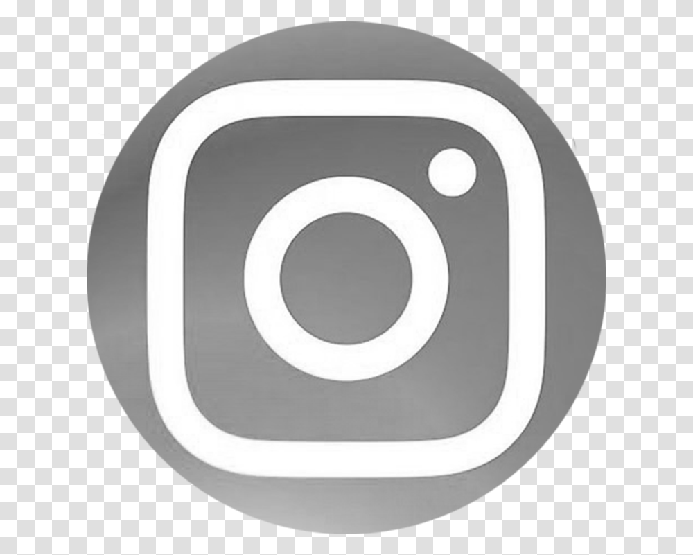 Download Logo De Instagram Circular Instagram Logo In White Circle No Background, Symbol, Trademark, Text, Tape Transparent Png
