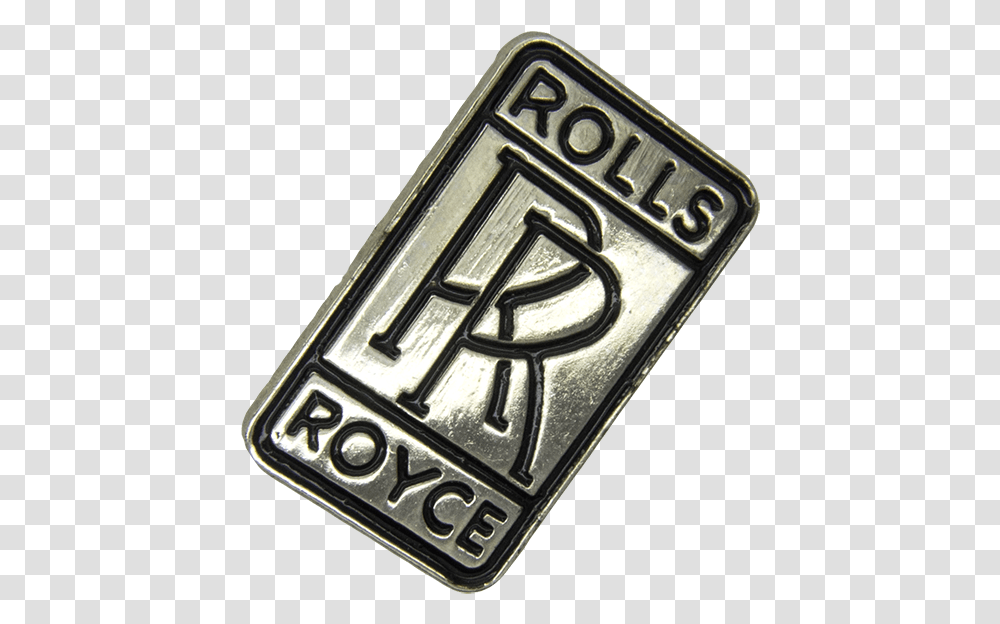Download Logo Rolls Royce Pin Pin's Pins Lapel Car Emblem Royce Logo, Symbol, Trademark, Wristwatch, Sign Transparent Png