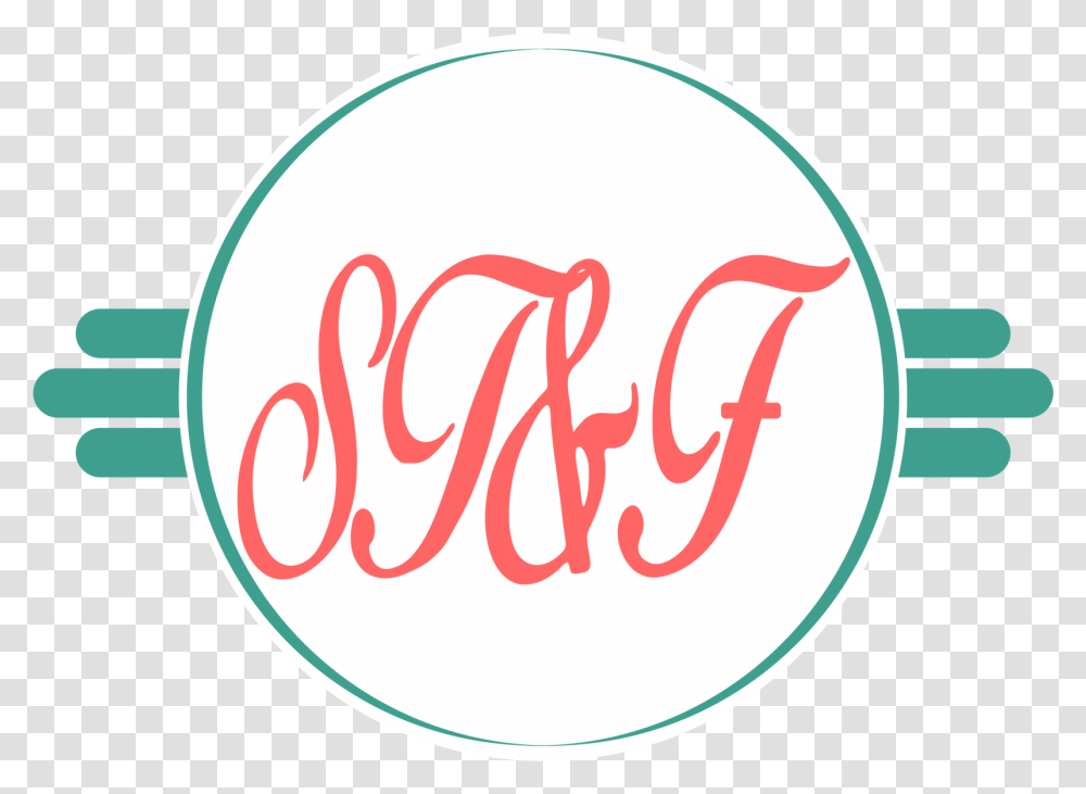 Download Logo Sweet Tea & Frankincense Circle Full Size Dot, Text, Calligraphy, Handwriting, Beverage Transparent Png