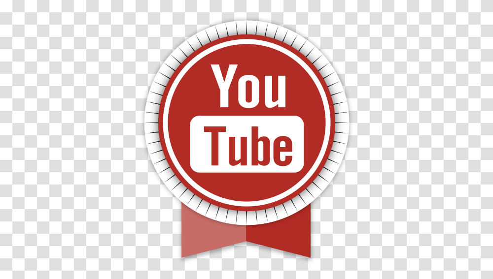 Download Logo Youtube, Label, Text, Symbol, Sticker Transparent Png