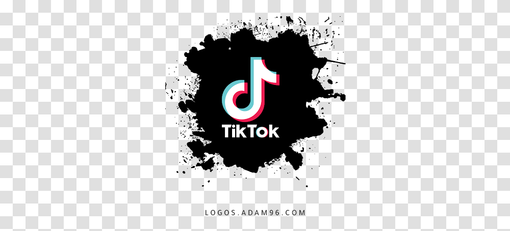 Download Logos Social Media Small Tiktok, Symbol, Trademark, Poster, Advertisement Transparent Png