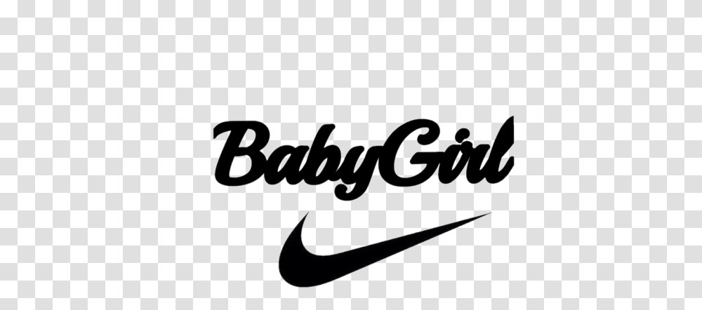 Download Love Cute Nike Babygirl Logo Cyber Savage Girl Tumblr Drawing, Text, Calligraphy, Handwriting, Label Transparent Png