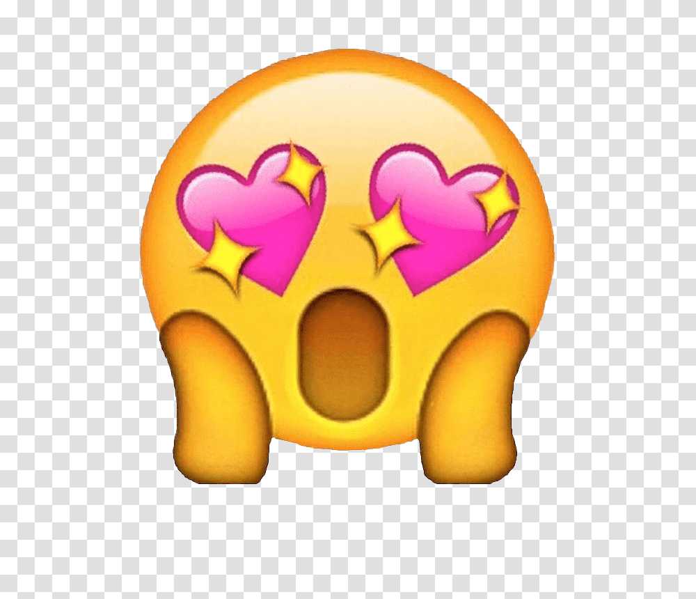 Download Love Emoji Backgrounds Ily Background Wow Emoji, Plush, Toy Transparent Png