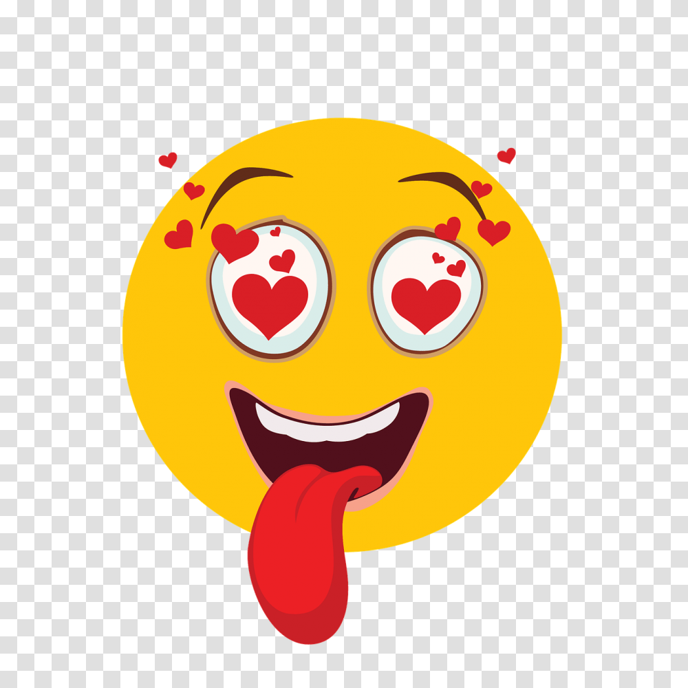 Download Love Emoji Hd Heart Smiley Love Images Hd Download, Food, Ketchup, Sweets, Confectionery Transparent Png