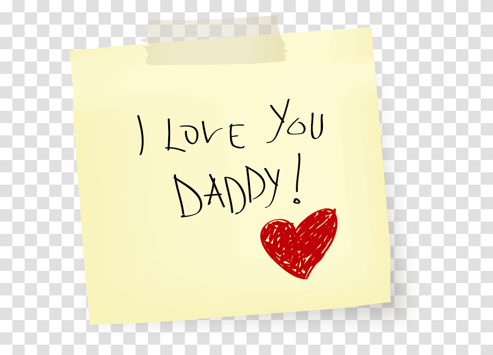 Download Love Fathers Father Day Heart Free Image Love You Daddy, Text, Handwriting, Calligraphy, Pillow Transparent Png