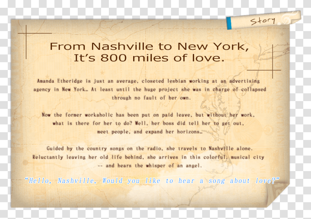Download Love Guitars And The Nashville Skyline Plot Dot, Text, Label, Paper, Document Transparent Png