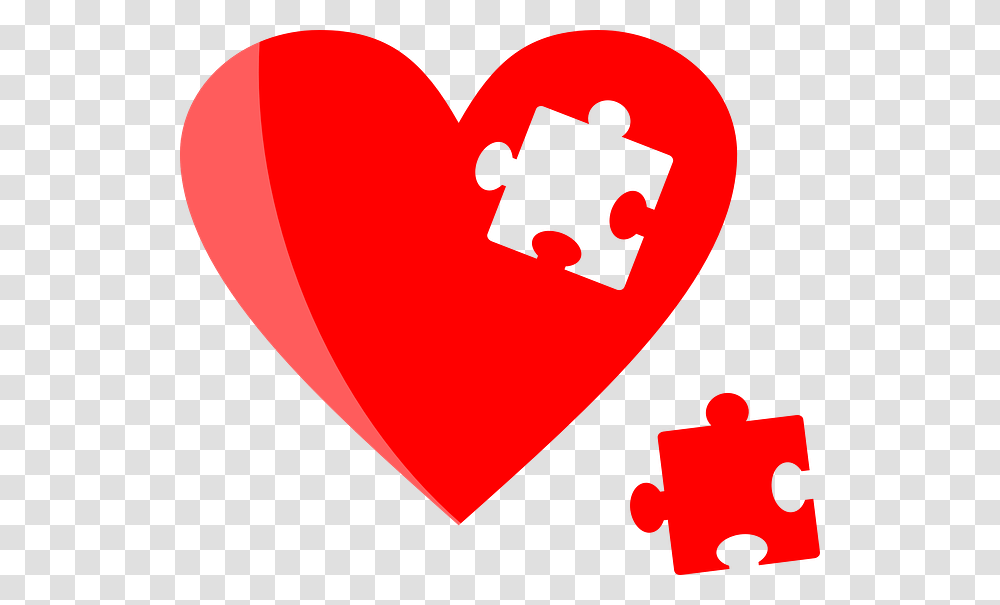 Download Love Heart Colorful Heart Puzzle Svg, Symbol Transparent Png