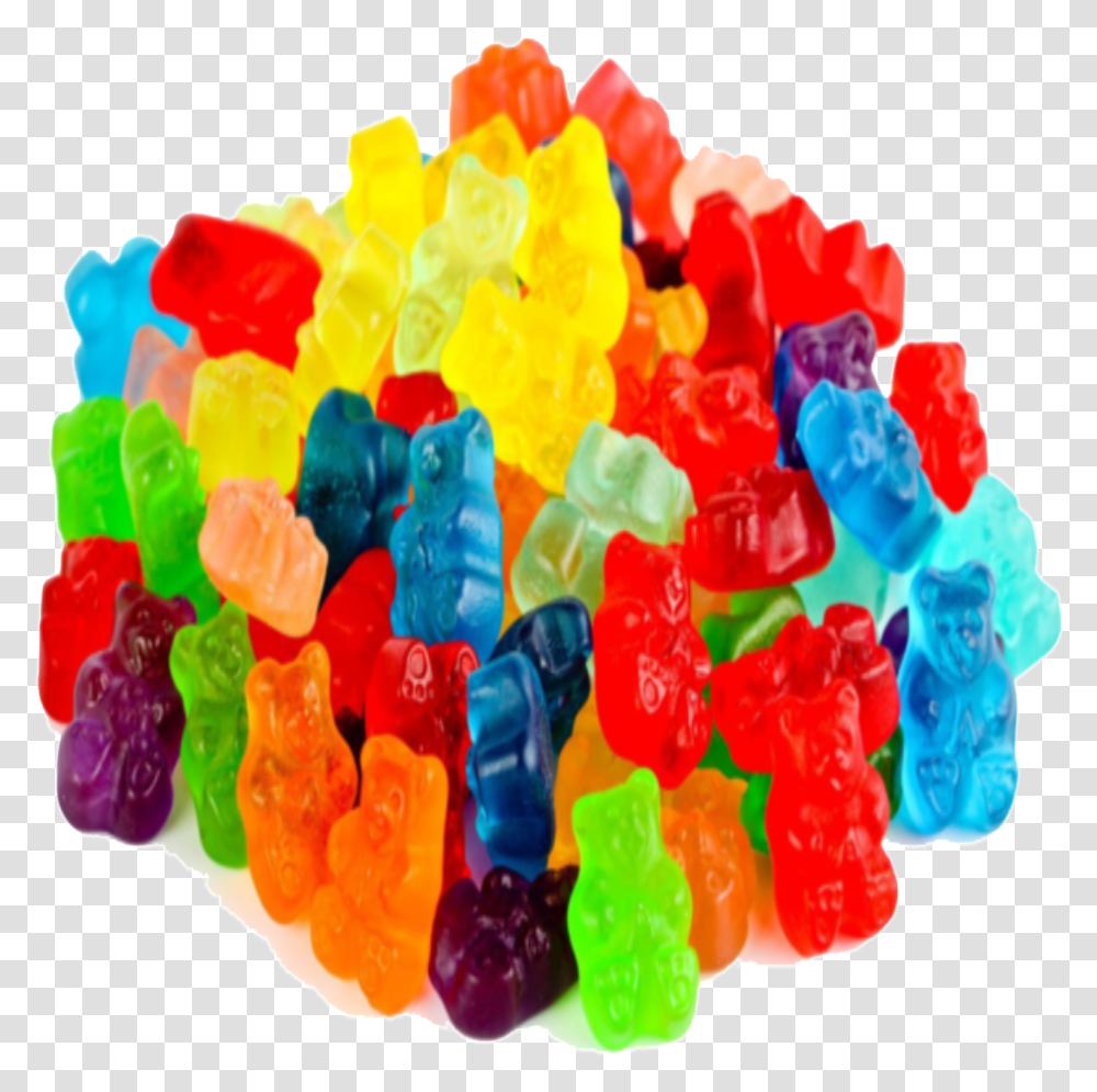 Download Love Hemp Cbd Gummy Bears 10mg Per Bear Gummy Bear Candy, Food, Jelly, Birthday Cake, Dessert Transparent Png