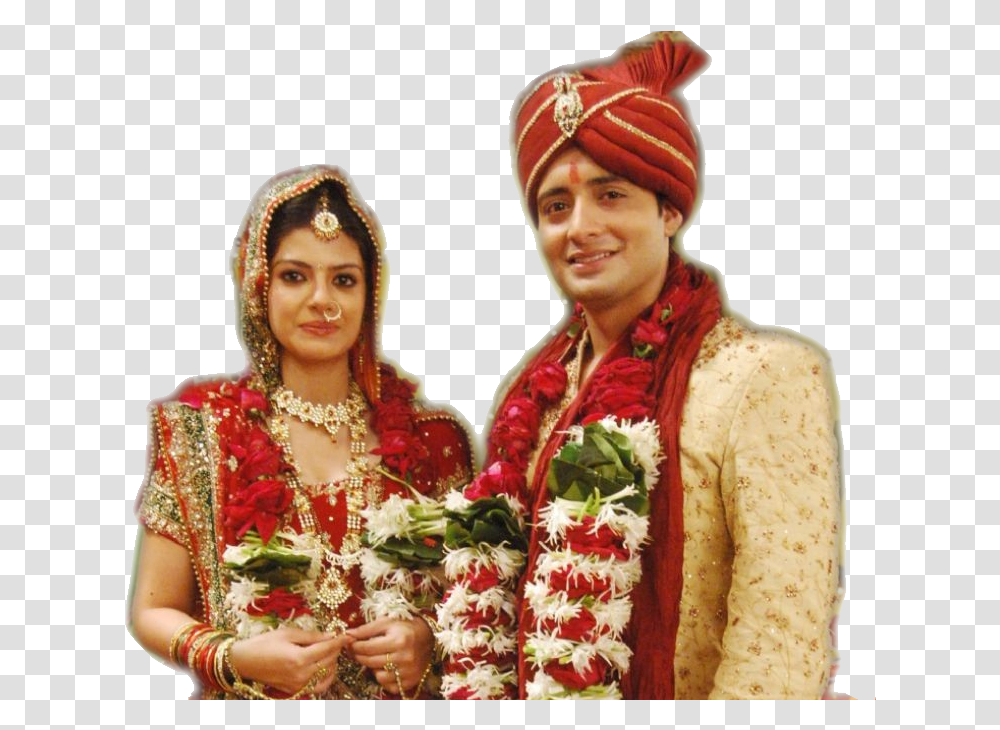 Download Love Marriage Indian Wedding Couple, Clothing, Person, Robe, Fashion Transparent Png