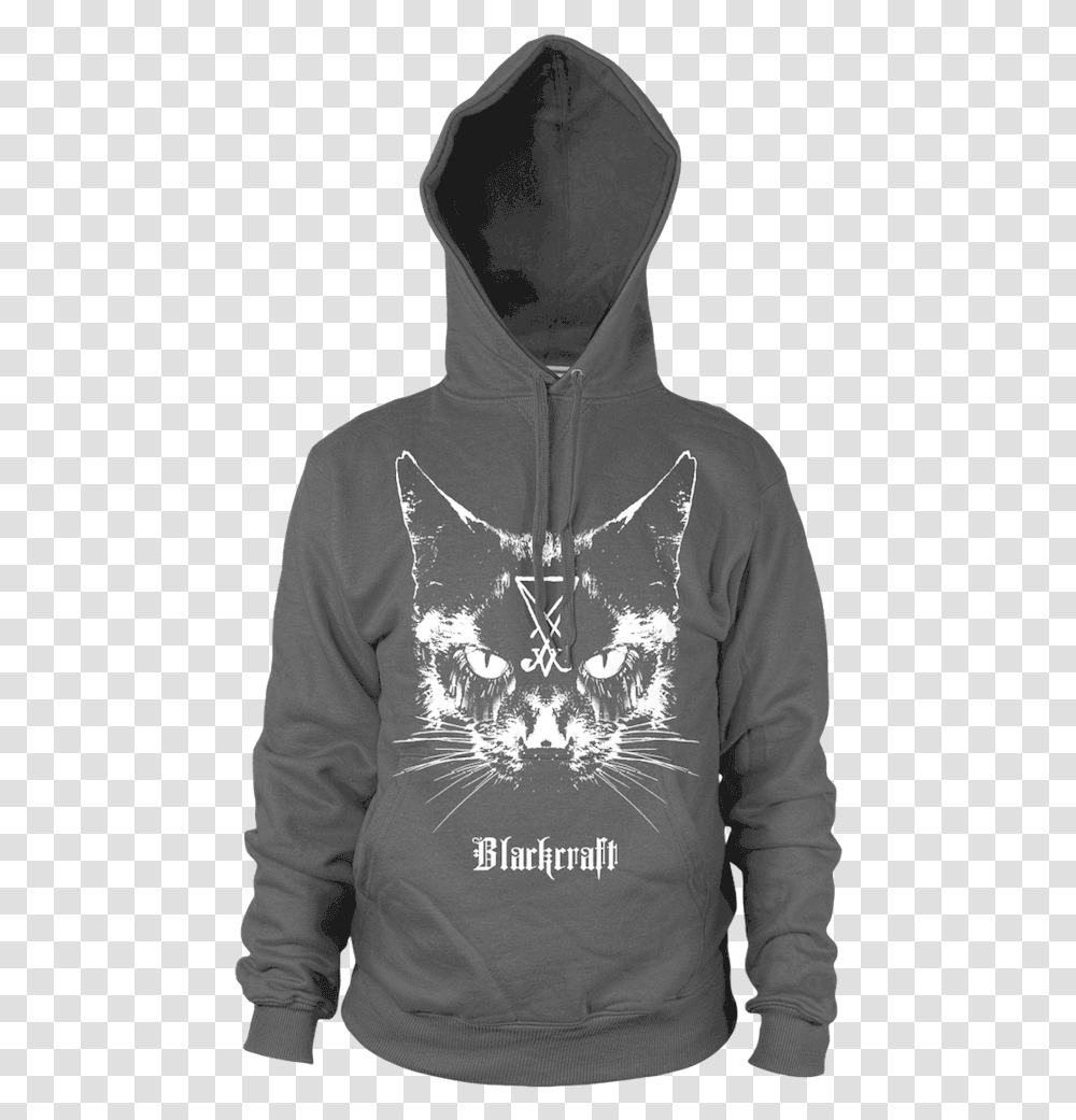 Download Lucifer The Cat Sweater, Clothing, Apparel, Sweatshirt, Hood Transparent Png