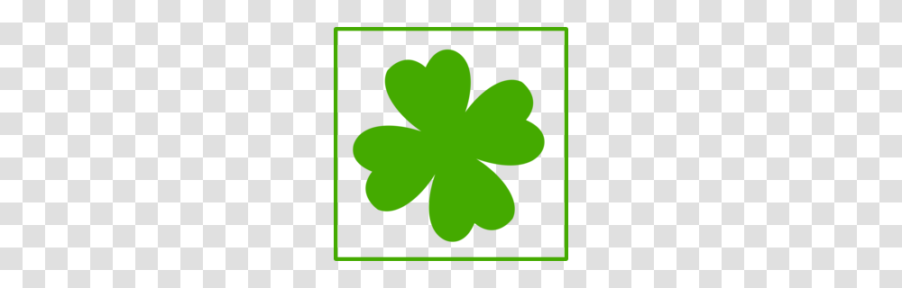 Download Lucky Border Clip Art Clipart Luck Clip Art, Plant, Green, Flower, Blossom Transparent Png