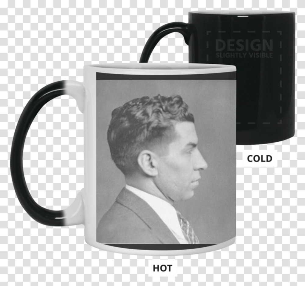 Download Lucky Luciano Shot Mobsters Of New York, Coffee Cup, Person, Human Transparent Png
