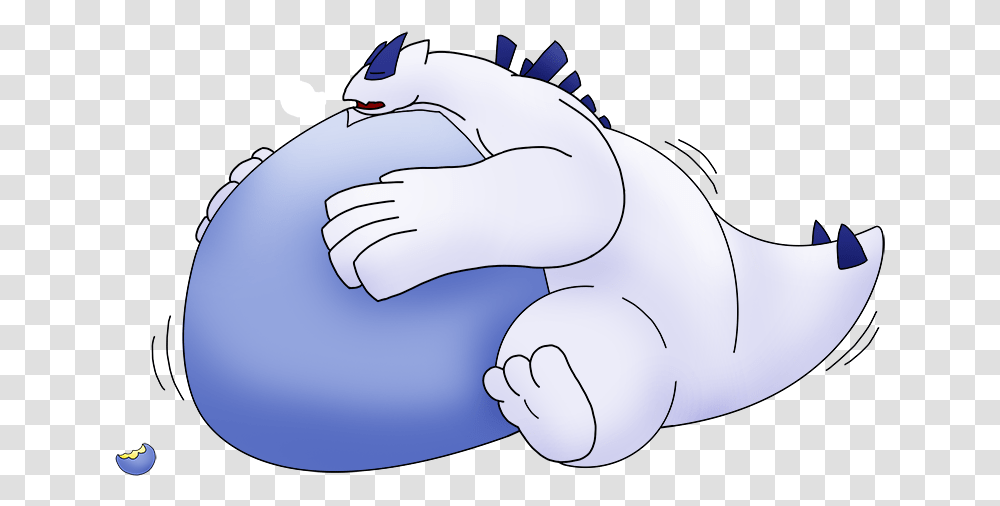 Download Lugia Gets Fat Fat Lugia Image With No Fat Pokemon Lugia, Nature, Outdoors, Mammal, Animal Transparent Png