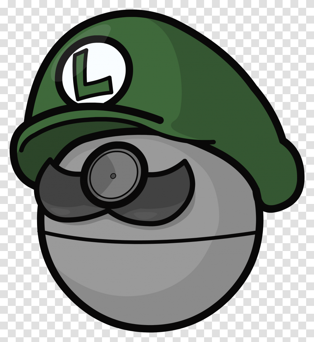 Download Luigi Death Star Drawing Full Size Image Death Star Drawing, Clothing, Apparel, Helmet, Crash Helmet Transparent Png