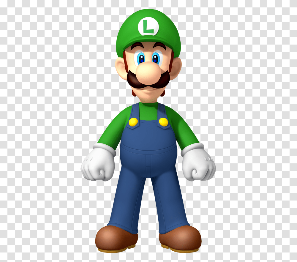 Download Luigi File For Designing Projects New Super Mario Bros Wii Luigi, Elf, Mascot Transparent Png
