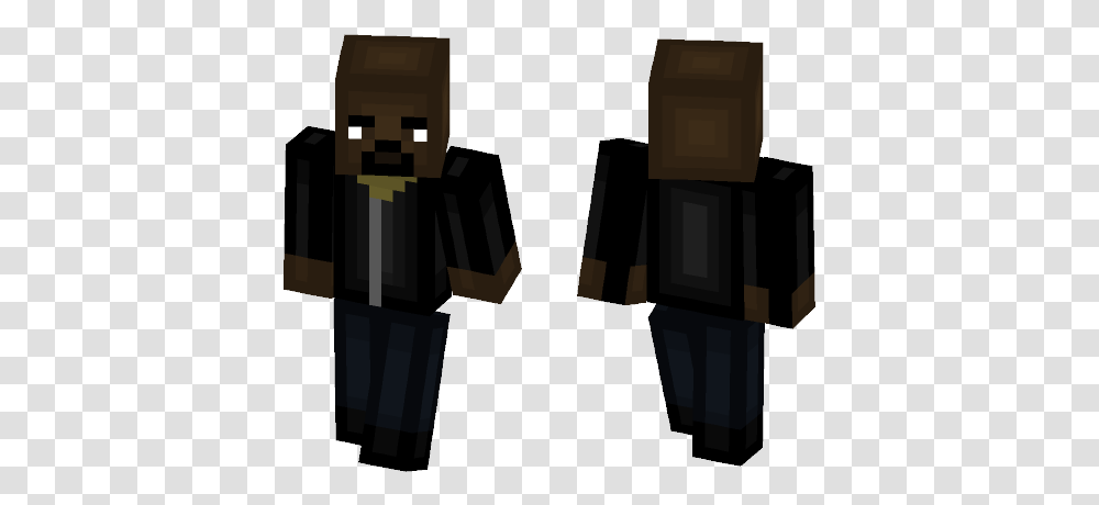 Download Luke Cage Netflix Minecraft Skin For Free Man Bat Minecraft Skin, Electronics, Robot, Cowbell Transparent Png