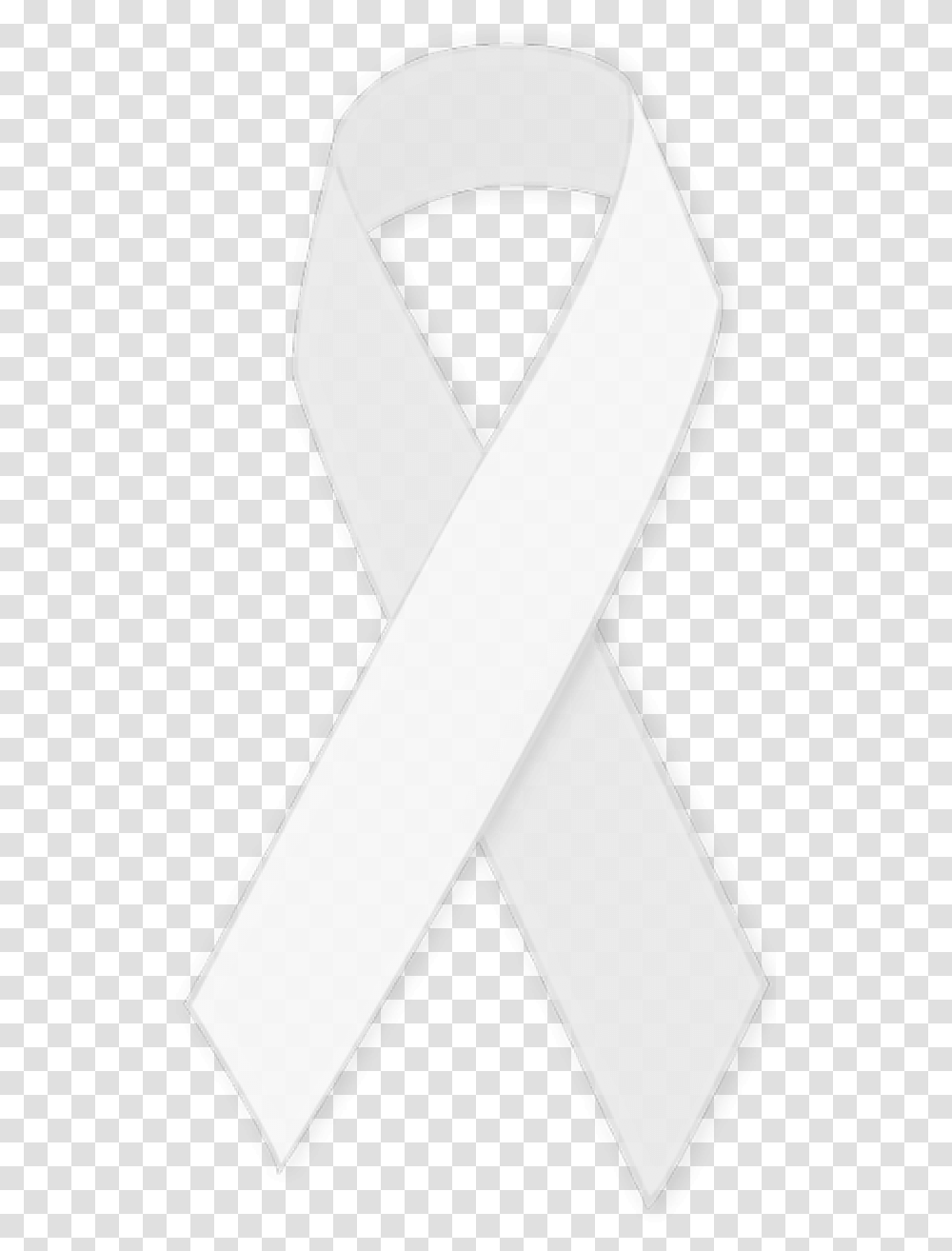 Download Lung Cancer Ribbon Invisible Disability Awareness Ribbon, Accessories, Accessory, Belt, Tie Transparent Png